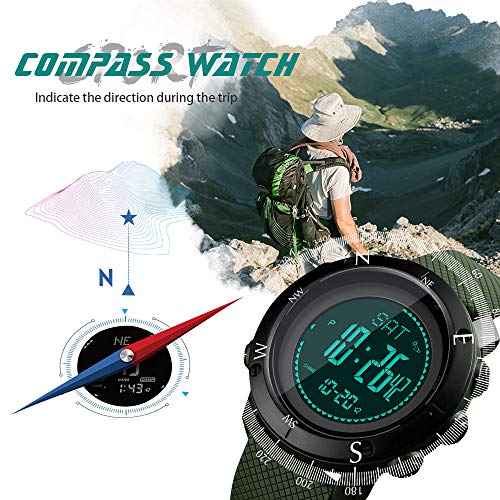 Foto 6 | Venta Internacional - Reloj Skmei Compass, Podómetro Deportivo Digital Para Hombre, 5 Atm