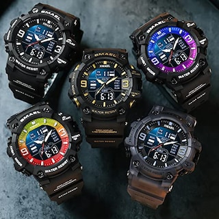 Foto 2 | Venta Internacional - Reloj Smael Cronómetro Deportivo Militar Multifunción para Hombre