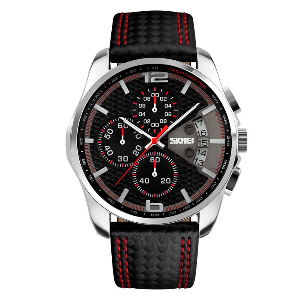 Venta Internacional - Reloj De Pulsera Skmei Chronograph Quartz Para Hombre Con Correa De Cuero