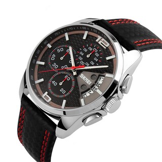 Foto 2 | Venta Internacional - Reloj De Pulsera Skmei Chronograph Quartz Para Hombre Con Correa De Cuero
