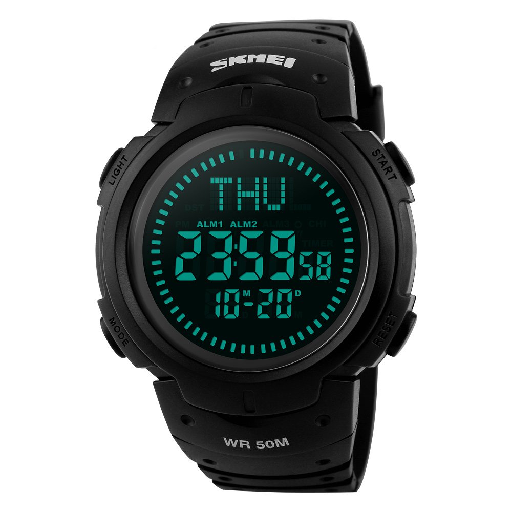 Venta Internacional - Reloj Digital Deportivo Militar Survival Compass Led S Para Hombre