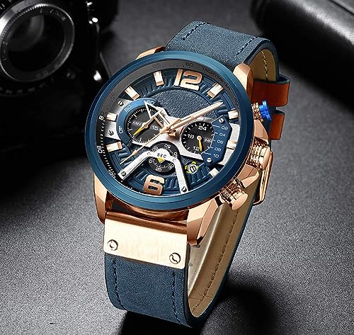 Foto 4 pulgar | Venta Internacional - Reloj Fanmis Con Cronógrafo De Negocios De Lujo Para Hombre, Vestido Con Diseño De Agua