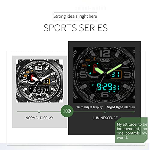 Foto 3 | Venta Internacional - Reloj Smael Fashion Led Sport Impermeable Para Hombre