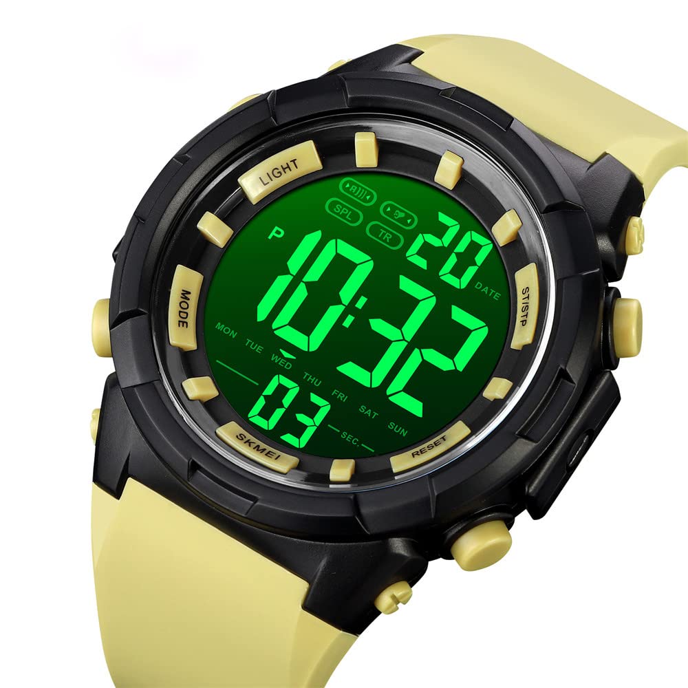 Foto 2 | Venta Internacional - Reloj Digital Gosasa Con Alarma Led Impermeable Y Cronómetro Para Hombre