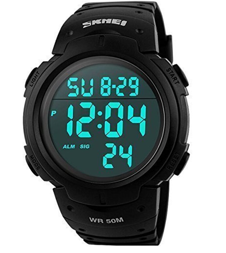 Foto 2 pulgar | Venta Internacional - Reloj Digital Skmei Carlien Military Led Para Hombre A Prueba De Agua