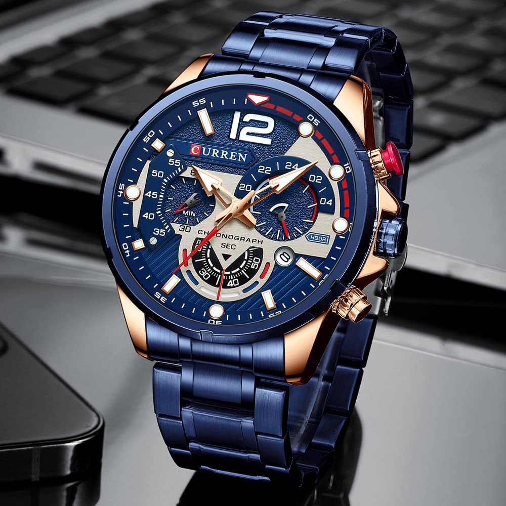 Foto 4 pulgar | Venta Internacional - Reloj Matkasur Para Hombre Y Citas Deportivas, Impermeable, Con Caja De Regalo