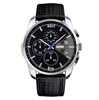 Foto 1 | Venta Internacional - Reloj De Pulsera Skmei 9106 De Cuarzo Analógico Con Correa De Piel Impermeable