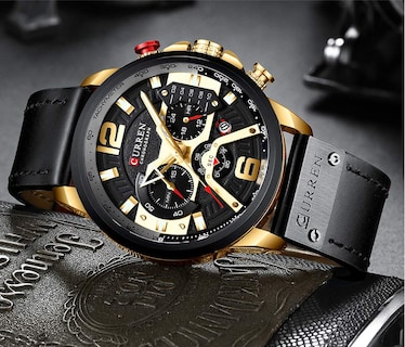 Foto 2 | Venta Internacional - Mira Curren New Fashion Cuero Lujoso Sports Para Hombre