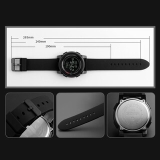 Foto 7 | Venta Internacional - Reloj Gosasa, Brújula Led Led Para Deportes De Supervivencia Al Aire Libre, 50 M