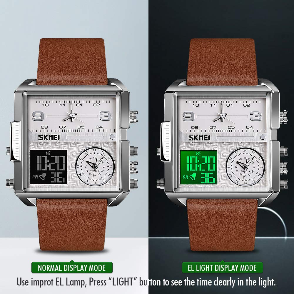 Foto 6 | Venta Internacional - Reloj Militar Digital Skmei Para Hombre, Impermeable Y Con Alarma