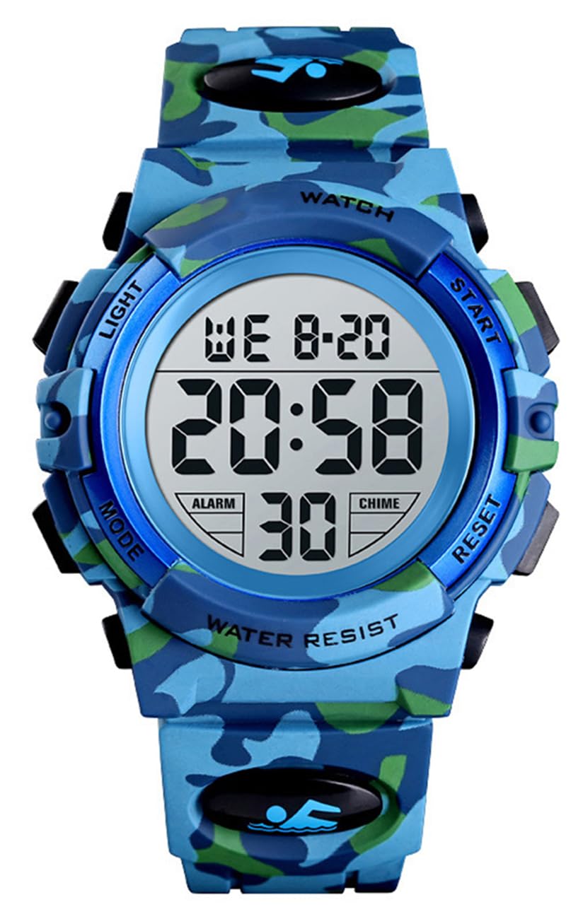 Foto 2 pulgar | Venta Internacional - Reloj Deportivo Digital Fanmis Led Multifunción Para Hombre