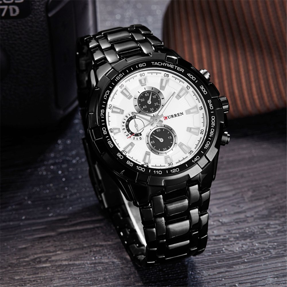 Foto 2 | Venta Internacional - Calendario Analógico De Cuarzo Watch Curren 8271 Para Hombre