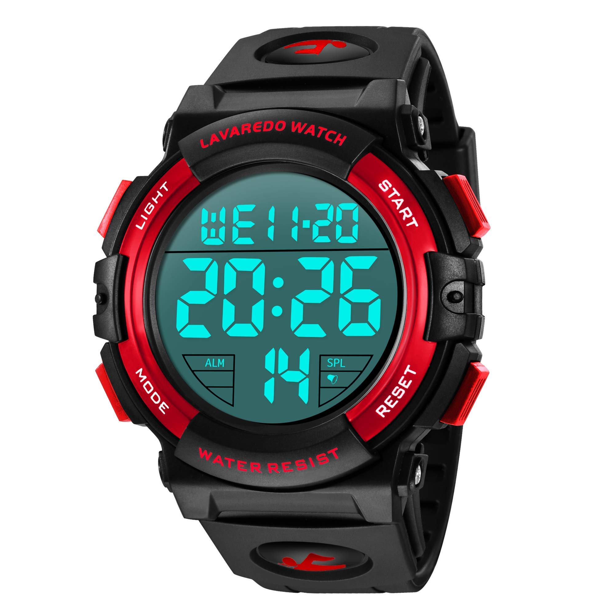 Venta Internacional - Reloj L Lavaredo Lavaredo Digital Para Hombre A Prueba De Agua