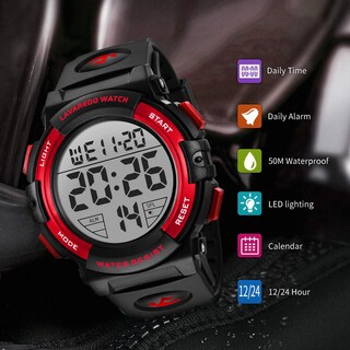 Foto 2 | Venta Internacional - Reloj L Lavaredo Lavaredo Digital Para Hombre A Prueba De Agua