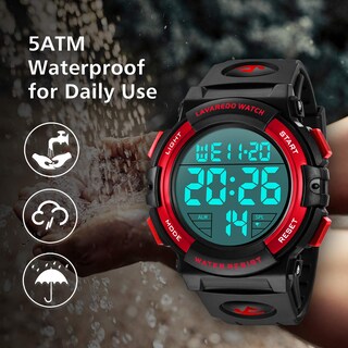 Foto 6 | Venta Internacional - Reloj L Lavaredo Lavaredo Digital Para Hombre A Prueba De Agua