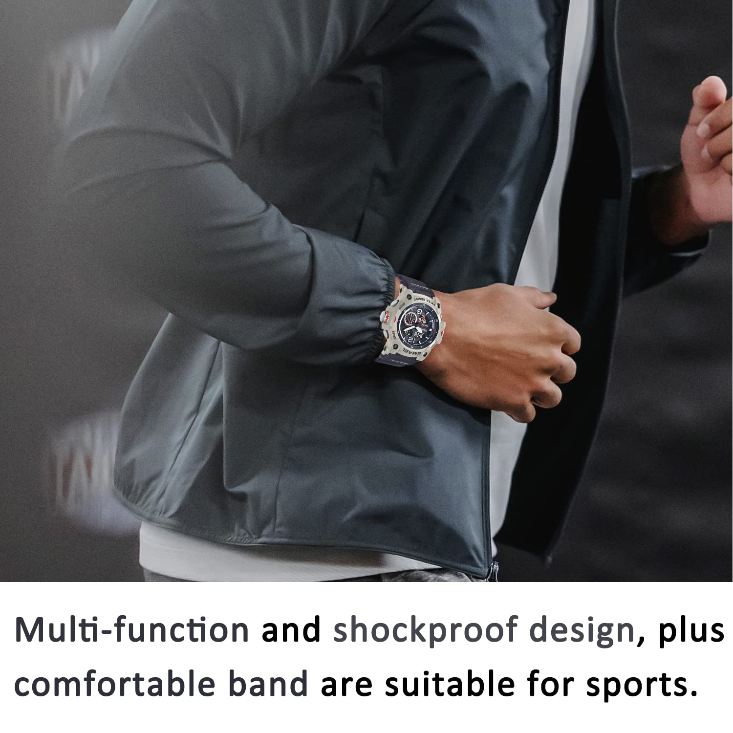 Foto 3 pulgar | Venta Internacional - Reloj Deportivo Digital L Lavaredo Lavaredo Para Hombre, A Prueba De Golpes