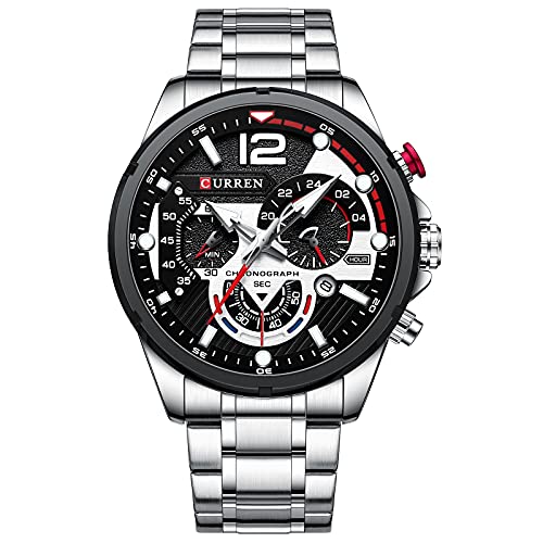 Venta Internacional - Funda Watch Tonnier Elegant Chronograph De 47 Mm Para Hombre