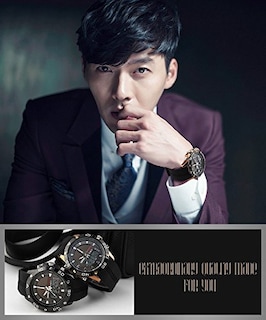 Foto 5 | Venta Internacional - Reloj Bounabay Solar Power Military Dual Time Para Hombre, 5 Atm