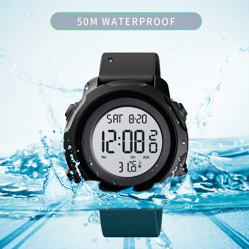 Foto 5 pulgar | Venta Internacional - Reloj Deportivo Digital Kingman.inc Impermeable Para Hombre