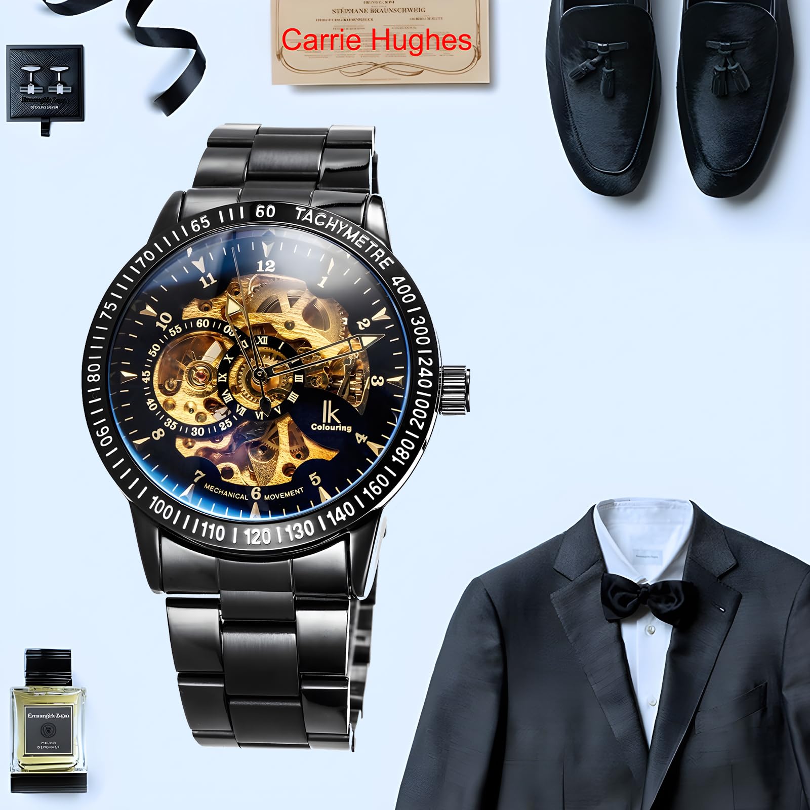 Foto 6 pulgar | Venta Internacional - Mira El Espejo Fotocromático Steampunk De Carrie Hughes Para Hombre