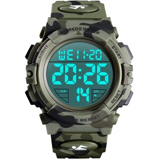 Foto 1 | Reloj Deportivo Digital LED Resistente al Agua 50m para Hombre
