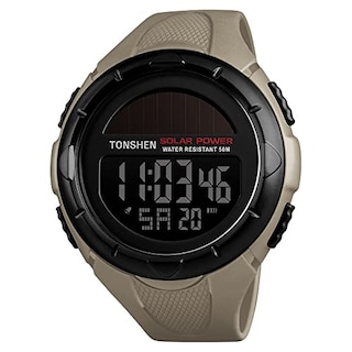 Foto 3 | Venta Internacional - Reloj Tonshen, Unisex, Con Esfera Grande, Multifunción, 50 M, Resistente Al Agua