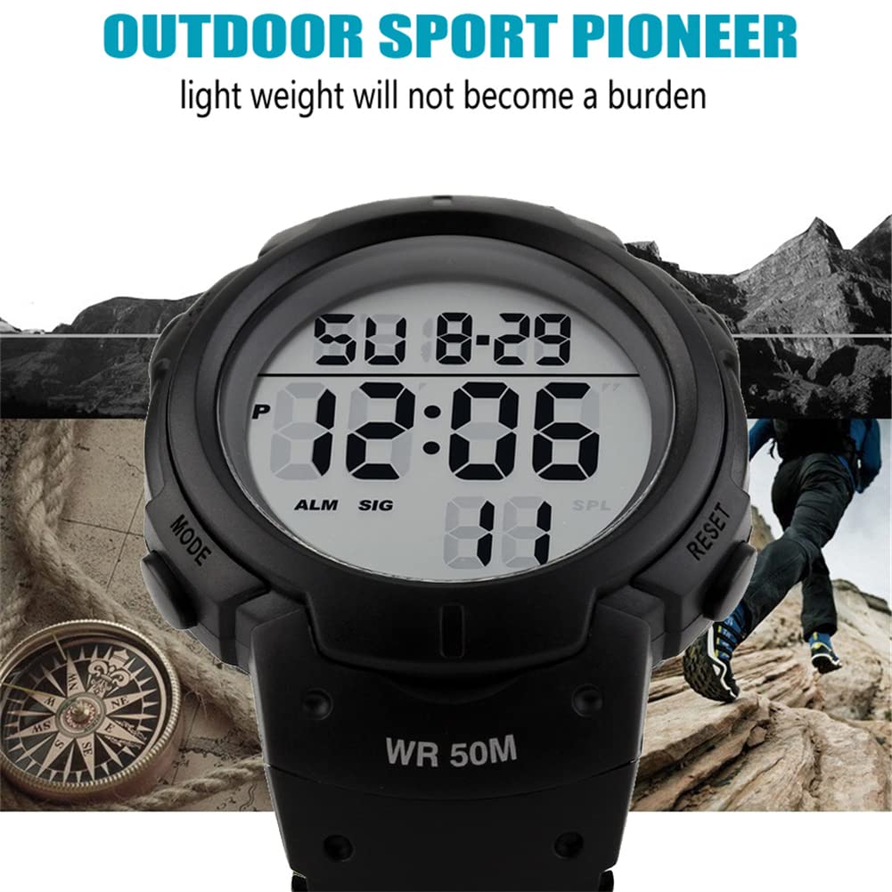 Foto 3 pulgar | Venta Internacional - Reloj Deportivo Tonshen Digital Military 12h/24h Waterproof
