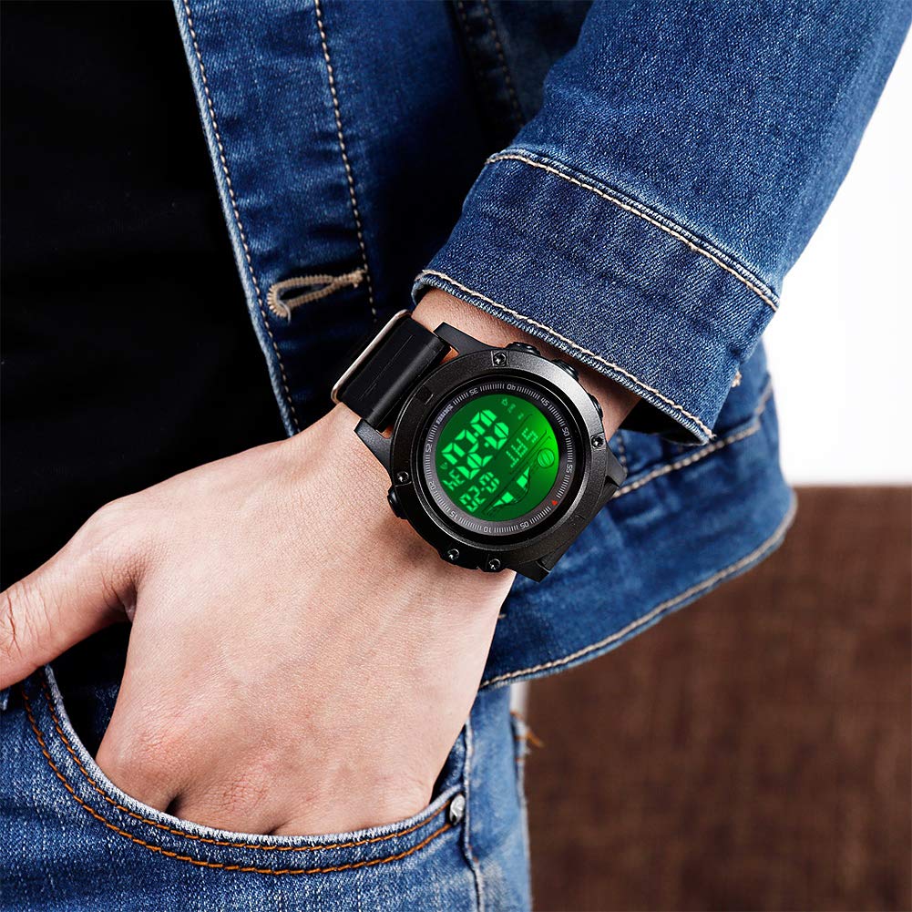 Foto 5 pulgar | Venta Internacional - Reloj Skmei Digital Para Hombre Con Retroiluminación Led Impermeable