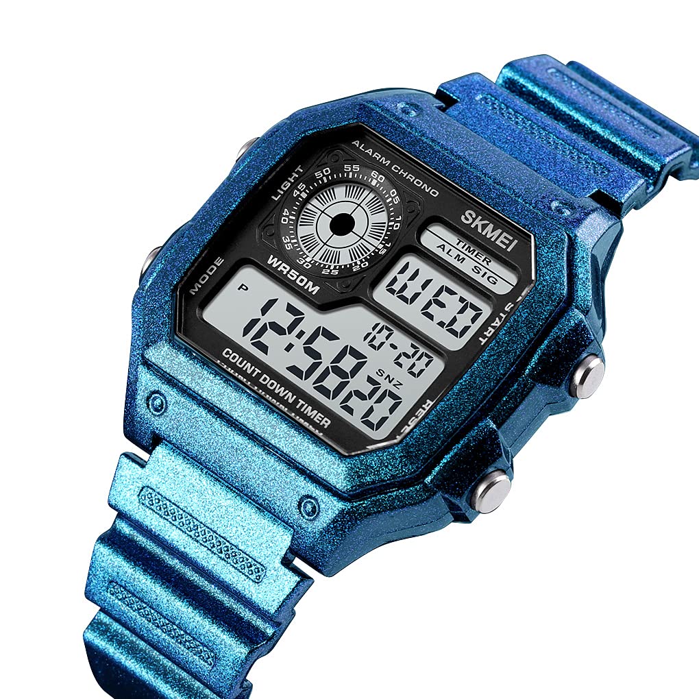 Foto 5 pulgar | Venta Internacional - Reloj Pasoy, Alarma Digital Multifunción De Doble Hora Para Hombre