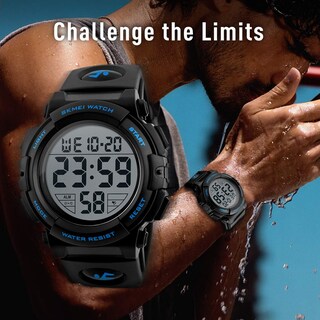 Foto 2 | Venta Internacional - Reloj L Lavaredo Lavaredo Digital Para Hombre A Prueba De Agua