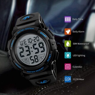 Foto 3 | Venta Internacional - Reloj L Lavaredo Lavaredo Digital Para Hombre A Prueba De Agua