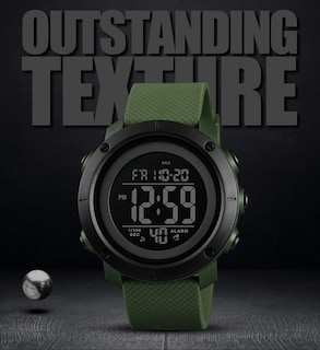 Foto 3 | Venta Internacional - Reloj Skmei 1426 Army Digital Con Esfera Negra Para Hombres Y Niños