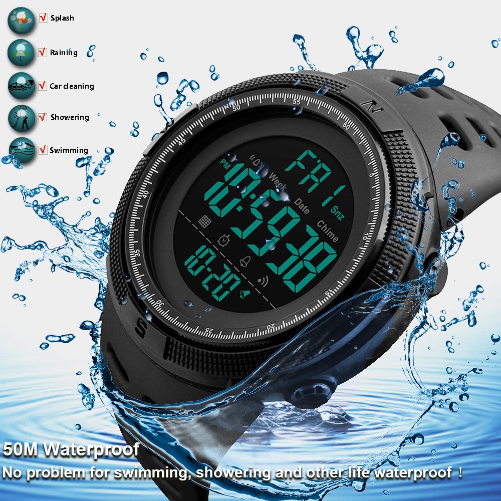 Foto 5 pulgar | Venta Internacional - Reloj De Pulsera Digital Impermeable Sport Watch Mylooverleo Para Mí