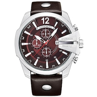 Foto 1 | Venta Internacional - Reloj Curren Gold Fashion Para Hombre Con Correa De Piel
