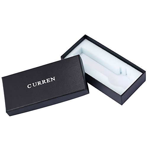 Foto 4 | Venta Internacional - Reloj Curren Gold Fashion Para Hombre Con Correa De Piel