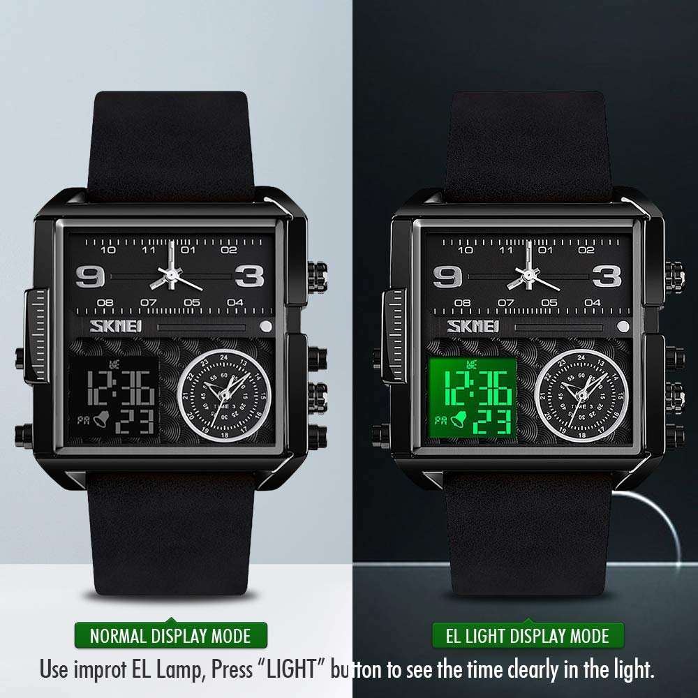 Foto 4 pulgar | Venta Internacional - Reloj Militar Digital Skmei Para Hombre, Impermeable Y Con Alarma