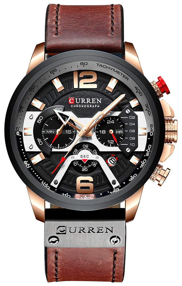 Venta Internacional - Reloj Curren Chronograph Fashion Military Multifunción