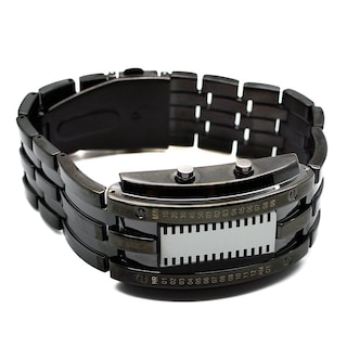 Foto 5 | Venta Internacional - Reloj Digital Binario Skmei De Acero Inoxidable Unisex De 23,5 Cm