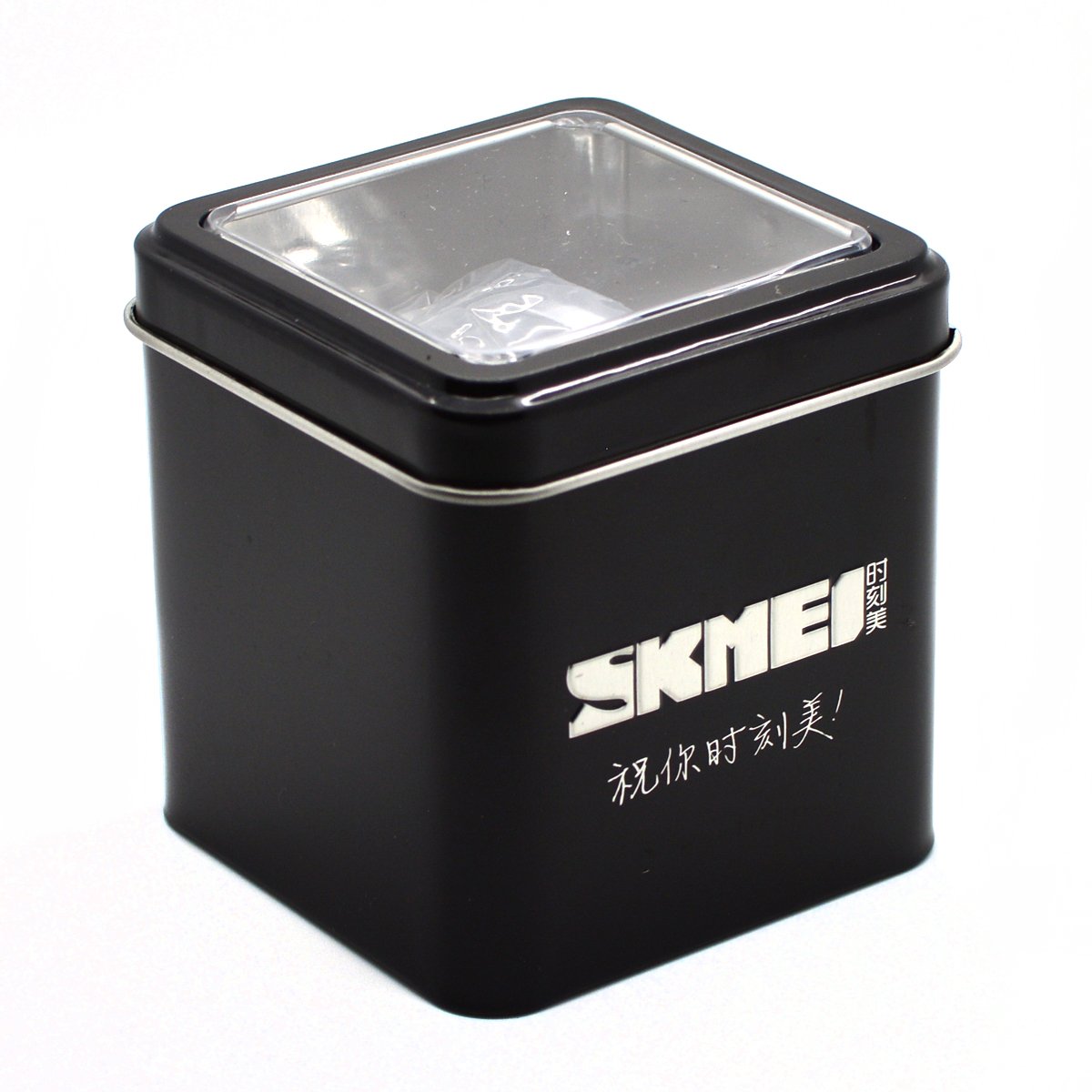 Foto 7 | Venta Internacional - Reloj Digital Binario Skmei De Acero Inoxidable Unisex De 23,5 Cm