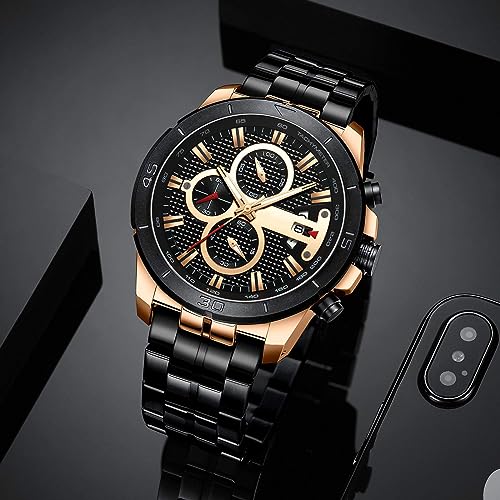 Foto 4 pulgar | Venta Internacional - Reloj Fanmis, Vestido Lujoso Con Cronógrafo De Negocios Para Hombre