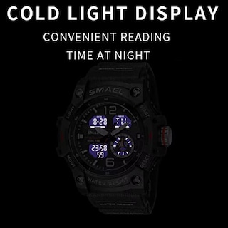 Foto 5 | Venta Internacional - Reloj Táctico Analógico Hooshu de Doble Pantalla para Hombre