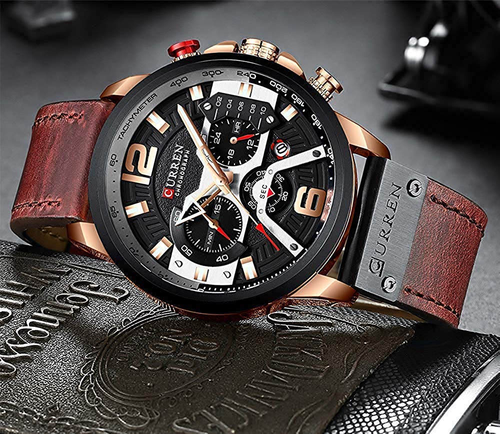 Foto 4 pulgar | Venta Internacional - Reloj Carlien Military Analog Para Hombre Con Cronógrafo