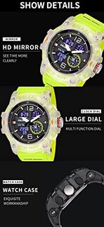 Foto 4 | Venta Internacional - Reloj Hooshu Tactical Para Hombre, Analógico, Dual D, Impermeable, 5 Atm