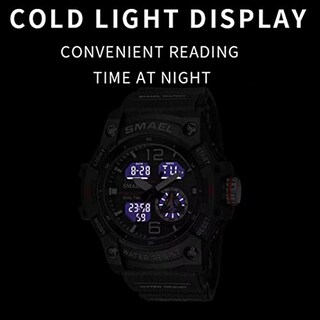 Foto 5 | Venta Internacional - Reloj Hooshu Tactical Para Hombre, Analógico, Dual D, Impermeable, 5 Atm