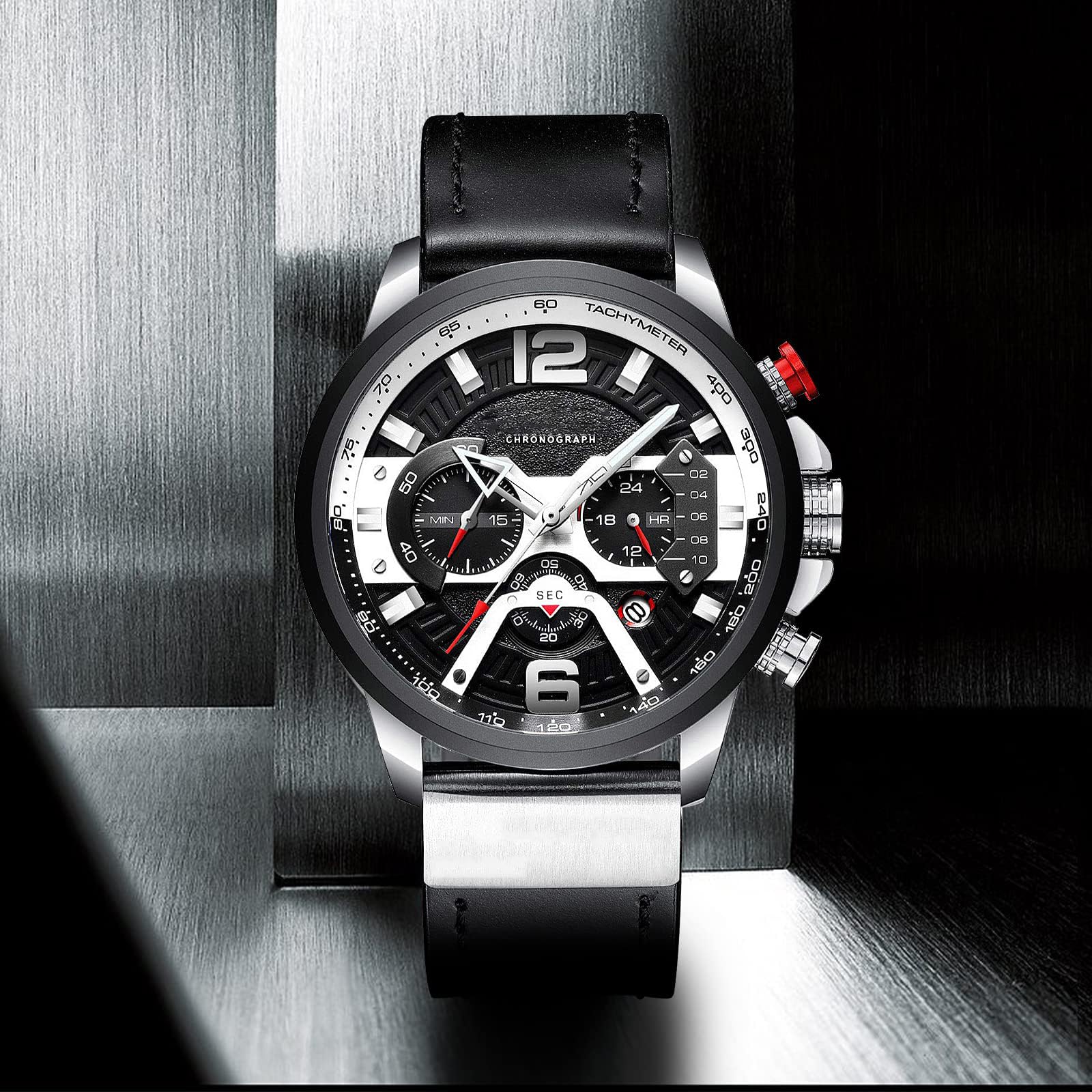 Foto 3 pulgar | Venta Internacional - Reloj Fanmis Con Cronógrafo De Negocios De Lujo Para Hombre, Vestido Con Diseño De Agua