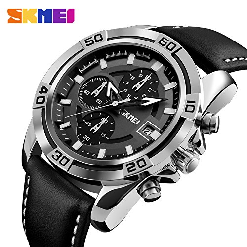 Foto 2 | Venta Internacional - Reloj Mastop Pilot Aviator Military Chronograph Para Hombre