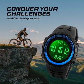 Foto 6 | Venta Internacional - Reloj Burk 1251bu Quartz Digital Water 50 M Resist Para Hombre
