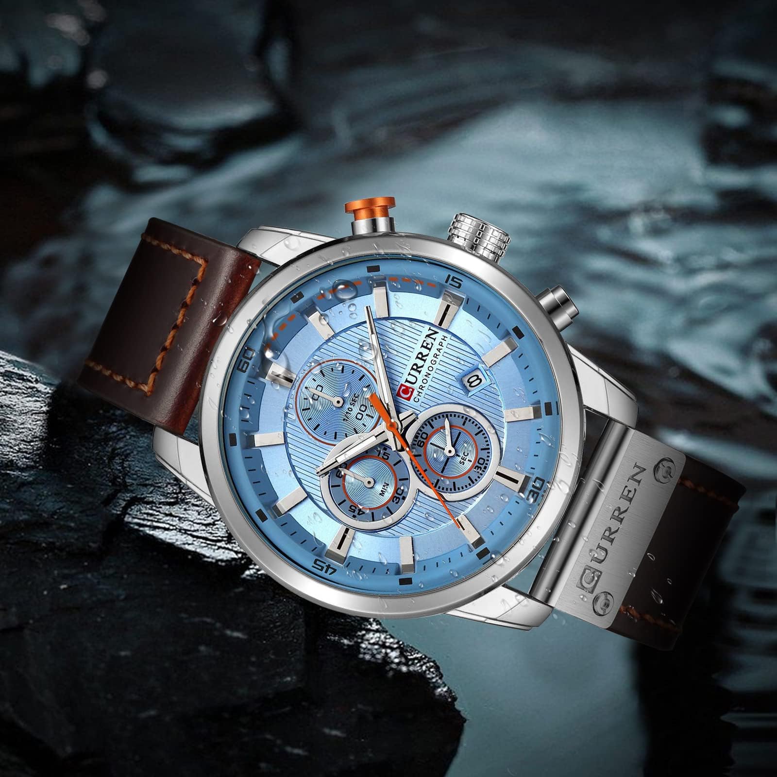 Foto 5 pulgar | Venta Internacional - Reloj Fanmis Classic Casual Dress Chronograph Quartz Para Hombre