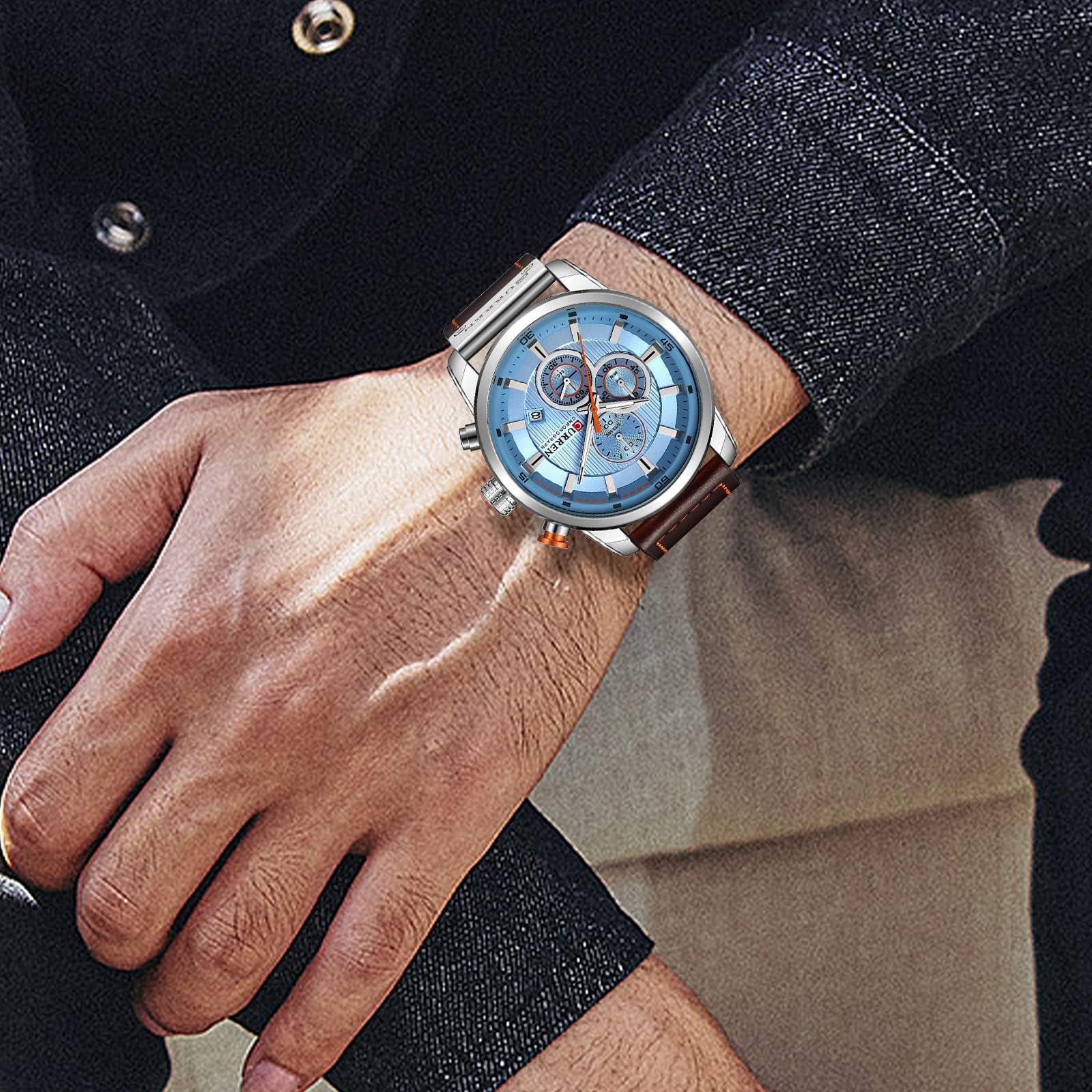 Foto 6 pulgar | Venta Internacional - Reloj Fanmis Classic Casual Dress Chronograph Quartz Para Hombre