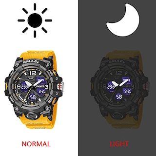 Foto 4 | Venta Internacional - Reloj Smael 8008, Digital Militar, Exterior, Impermeable, Para Hombre